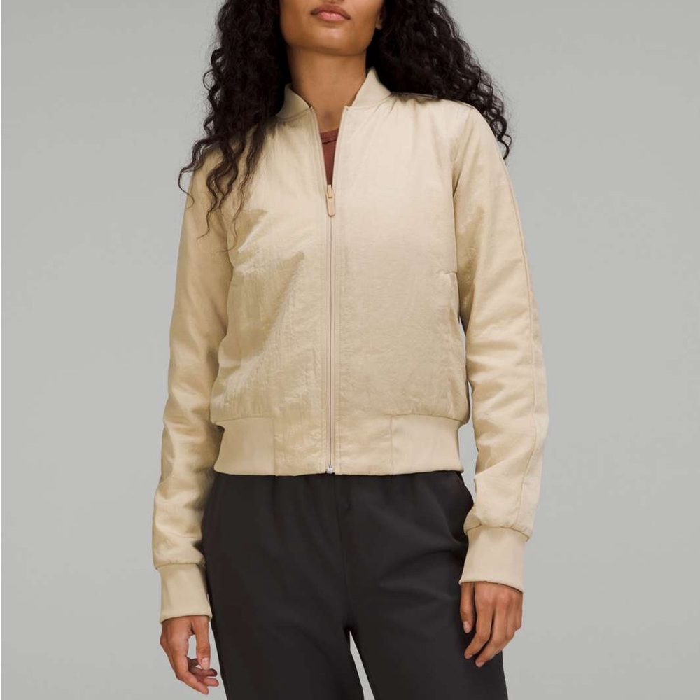 Lululemon Non-Stop Reversible Bomber Jacket.